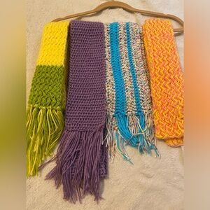 Knitted Scarves